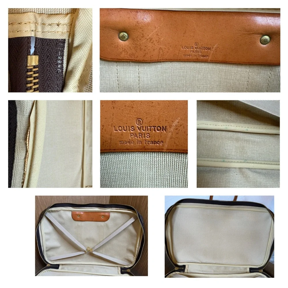 Louis Vuitton Sac Trois Pouches Brown Monogram travel Bag